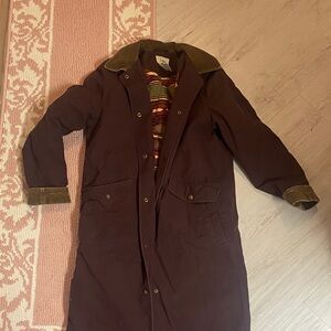 Vintage Ll bean brown trench coat